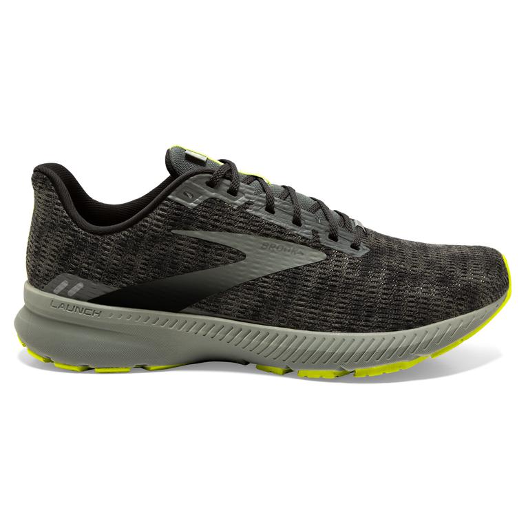 Brooks LAUNCH 8 Light Cushion Road Running Shoes Mens Canada - grey/Urban/Black/Nightlife (MOB512609